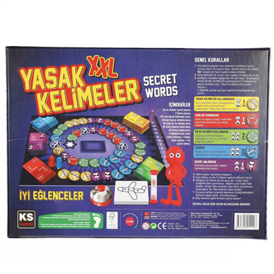 KS Games Yasak Kelimeler Xxl Aile Kutu Oyunu