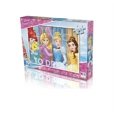 KS PUZZLE PRINCESS 100