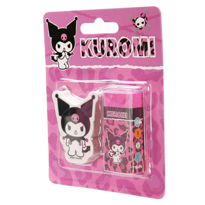 Kuromi 2li Kırtasiye Seti 008 2 Silgili