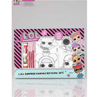 L.O.L KANVAS BOYAMA SETİ LOL-2