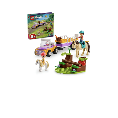 LEGO Friends At ve Midilli Römorku