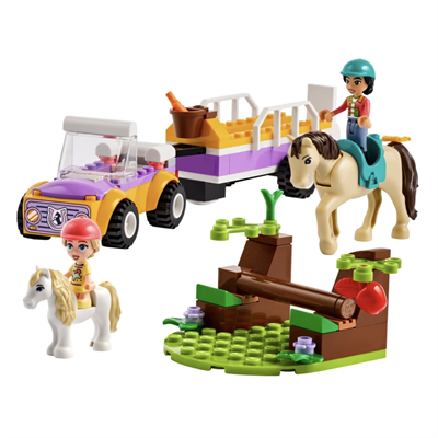 LEGO Friends At ve Midilli Römorku