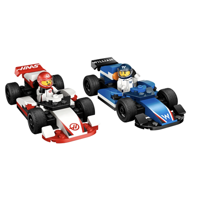 LEGO City F1 Williams Racing ve Haas F1  Yarış Arabaları