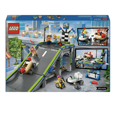 LEGO City Senin Kuralların: Yarış Arabası Rampa Parçası City