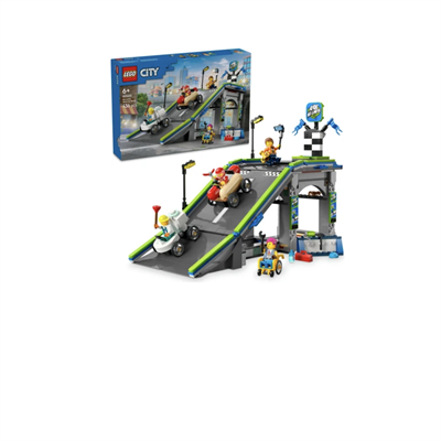 LEGO City Senin Kuralların: Yarış Arabası Rampa Parçası City