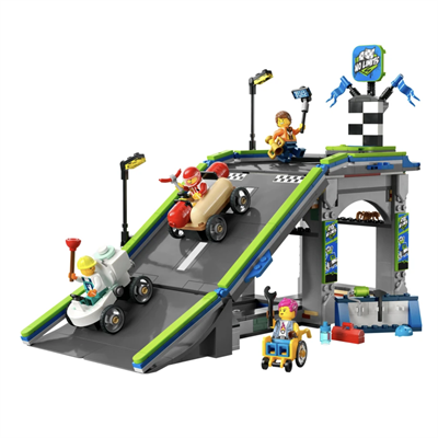 LEGO City Senin Kuralların: Yarış Arabası Rampa Parçası City