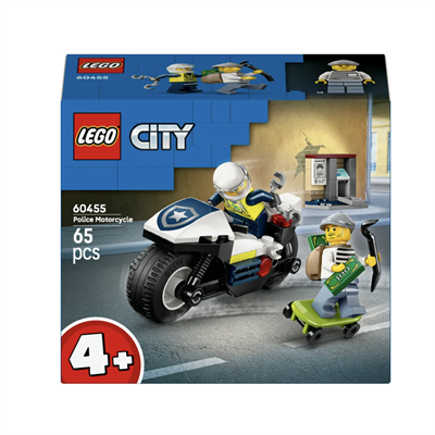 LEGO CITY POLİS MOTORSİKLET TAKİBİ
