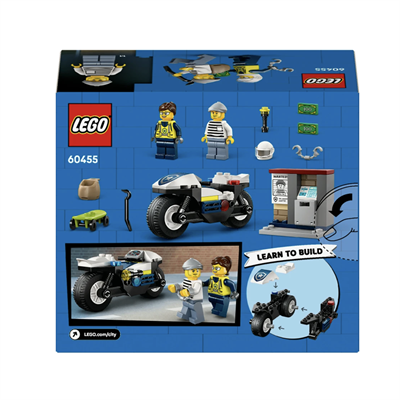 LEGO CITY POLİS MOTORSİKLET TAKİBİ