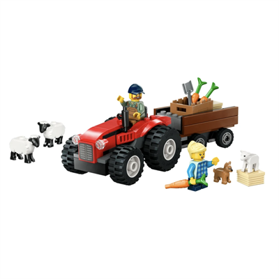 LEGO CITY RÖMORKLU ÇİFTLİK TRAKTÖRÜ