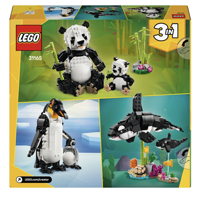 LEGO  Creator Vahşi Hayvanlar: Panda Ailesi