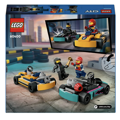 LEGO City Go-Kartlar ve Yarış Sürücüleri