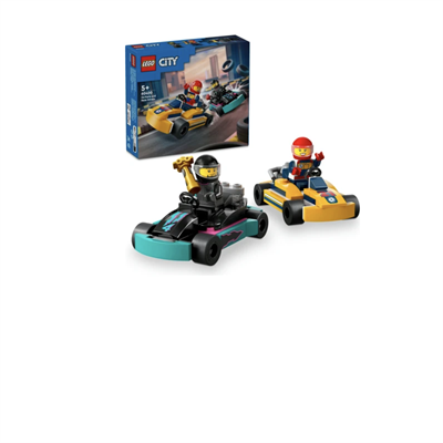 LEGO City Go-Kartlar ve Yarış Sürücüleri