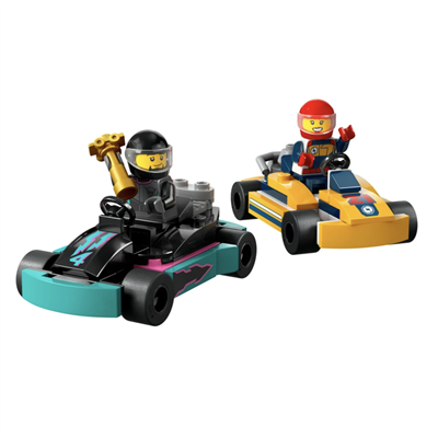LEGO City Go-Kartlar ve Yarış Sürücüleri