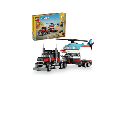 LEGO Creator Helikopterli Açık Kasa Kamyon