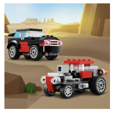 LEGO Creator Helikopterli Açık Kasa Kamyon