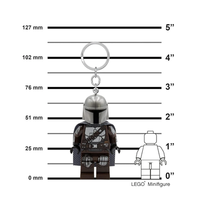 LEGO  Star Wars  Mandalorian LED Key Chain