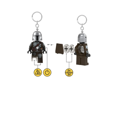 LEGO  Star Wars  Mandalorian LED Key Chain