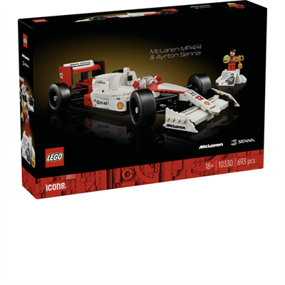 LEGO Icons McLaren MP4/4 ve Ayrton Senna