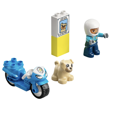 LEGO DUPLO Polis Motosikleti