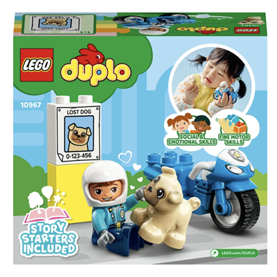 LEGO DUPLO Polis Motosikleti