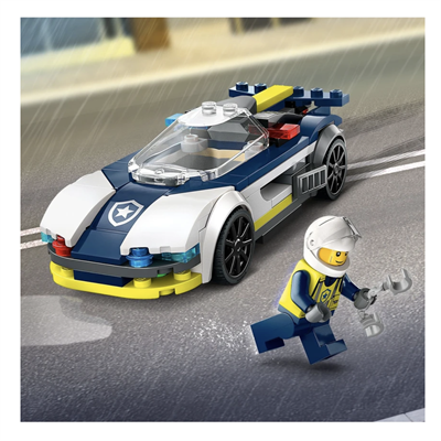 LEGO  City Polis Arabası ve Spor Araba Takibi