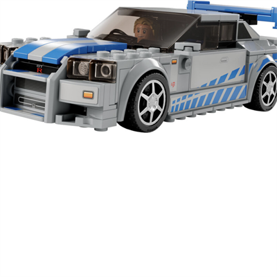 LEGO Speed Champions Daha Hızlı Daha Öfkeli Nissan Skyline GT-R (R34)
