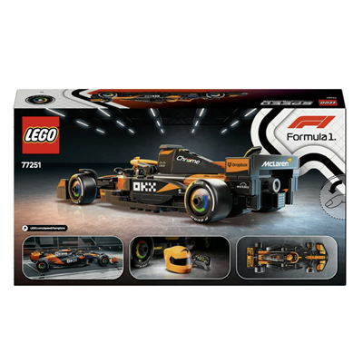 LEGO Speed Champions McLaren F1® Team MCL38 Yarış Arabası