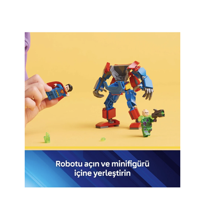 LEGO DC Superman Robotu, Lex Luthora Karşı