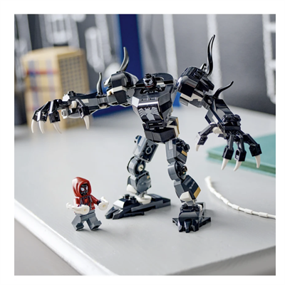 LEGO Marvel Venom Robot Zırhı Miles Moralese Karşı