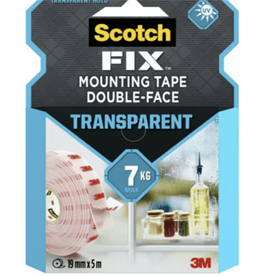MAS 4004 SCOTCH ŞEFFAF MONTAJ BANDI 19*5 MM