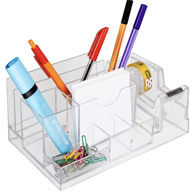 MAS 815 DESK ORGANİZER BANTLI ŞEFFAF 