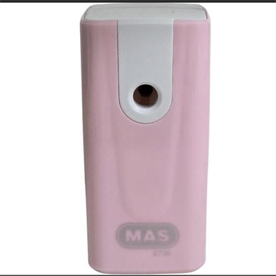 Mas Kollu Masa Tipi Plastik Kalemtraş Büyük Pembe