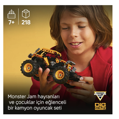MJ Technic Monster Jam DIGatron Çek-Bırak Technic™