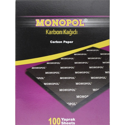 Monopol 3102 A4 Siyah Karbon Kağıdı 100’lü
