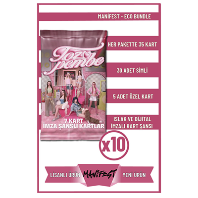 Mythos Manifest Toz Pembe Kartları 