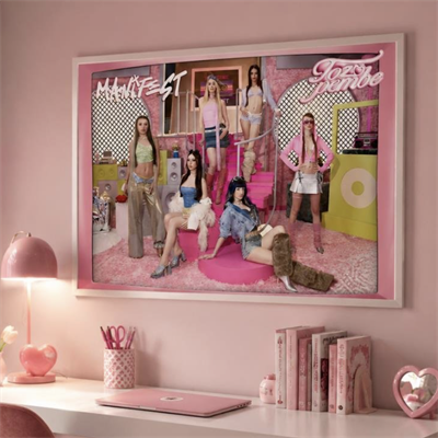 Mythos Manifest Toz Pembe Statik Poster 2 