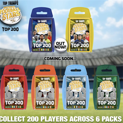 Mythos Top Trumps Dünya Futbol Yıldızları 5/6 Yeşil