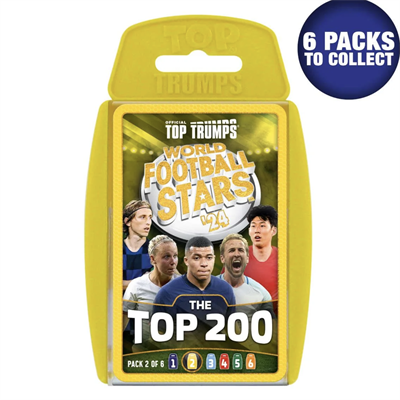 Mythos Top Trumps Dünya Futbol Yıldızları 2/6 Sarı