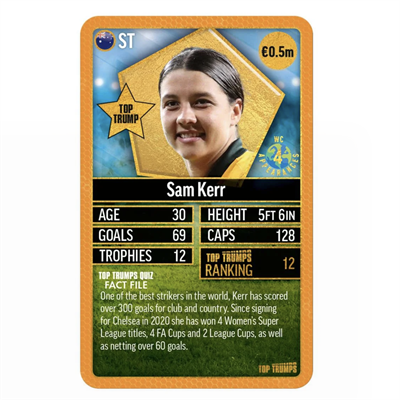 Winning Moves Top Trumps Dünya Futbol Yıldızları 6/6 Turuncu