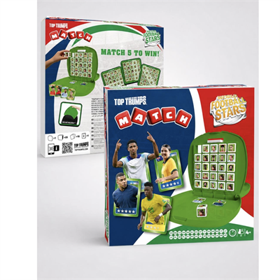 Winning Moves Top Trumps Match World Football Stars 