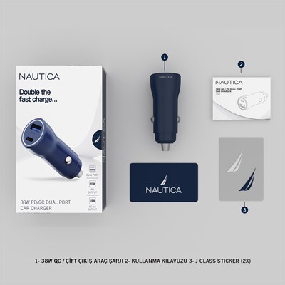 Nautica CH20 Araç Çakmak Şarj Cihazı Ürün Özellikleri Satın Al