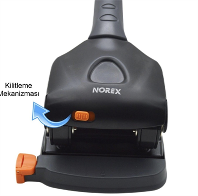 NOKİ DELGEÇ UH105-190 NOREX METAL 65 SAYFA SİYAH