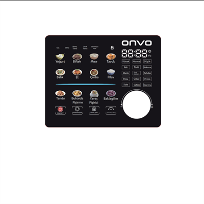 ONVO OVCT02 DUDUKLU TENCERE DIJITAL