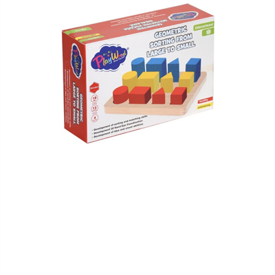 ONY-314 Ahşap Geometrik Sıralama Oyunu 