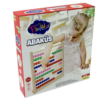 ONY 379 Ahşap Büyük Abaküs Eğitici Oyuncak
