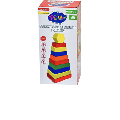 ONY 393 AHSAP DIKDORTGEN RENKLI KULE