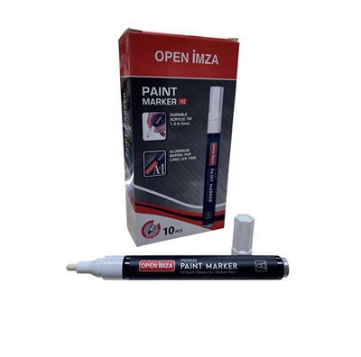 Open Paint Marker Beyaz
