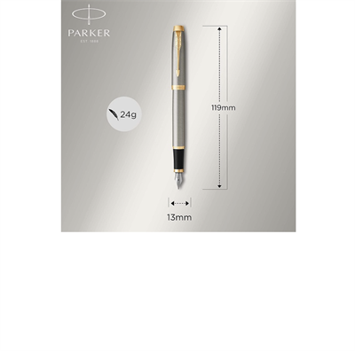 Parker IM Brushed Metal GT Dolma Kalem 