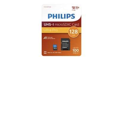 Philips Ultra Pro 128 GB UHS-I U3 V30 Kart 