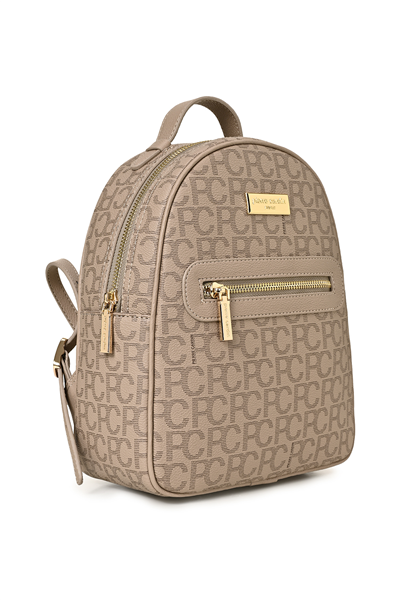 Pierre Cardin 05PO22Y1541 Vizon Büyük Alfabe Kadın Sırt Çantası